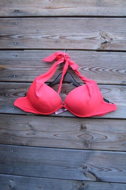 Bikini koraal Hunkemoller mt S 75C Vaste prijs AANBIEDING, Ophalen of Verzenden, Zo goed als nieuw, Bikini, Hunkemöller