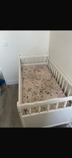 Frans brocante bedje, Ophalen, Zo goed als nieuw, Minder dan 140 cm, Minder dan 70 cm