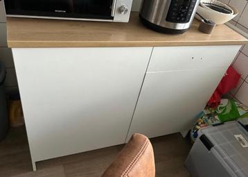 Witte IKEA Keukenkast