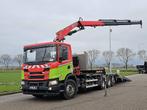 SCANIA P410 cng,fassi f235, Auto's, Automaat, Euro 6, Scania, CNG (Aardgas)