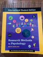 Research methods in Psychology - Morling 4e editie, Boeken, Ophalen of Verzenden, Gelezen