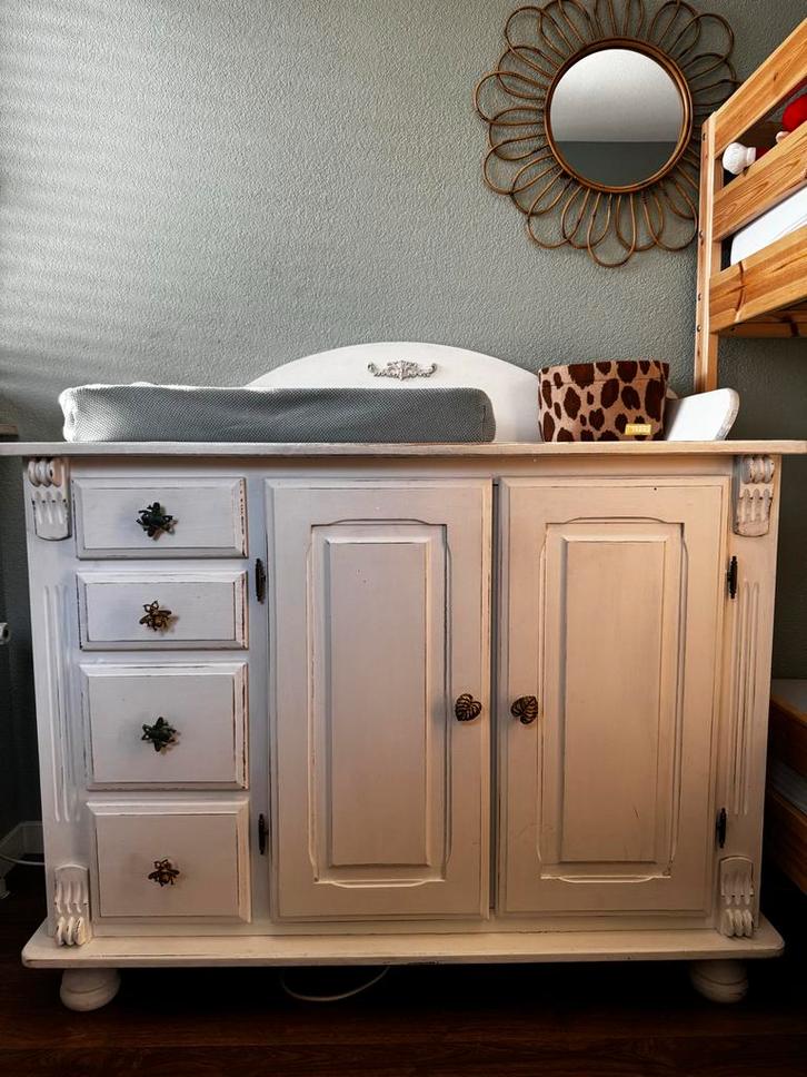 Commode met lades en deuren, Kinderen en Baby's, Kinderkamer | Commodes en Kasten, Zo goed als nieuw, Commode, 105 cm of meer