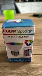 RGBW spotlight tekoop, Ophalen of Verzenden, Zo goed als nieuw