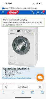 Miele wasmachine, Ophalen, Zo goed als nieuw, 1200 tot 1600 toeren, 85 tot 90 cm