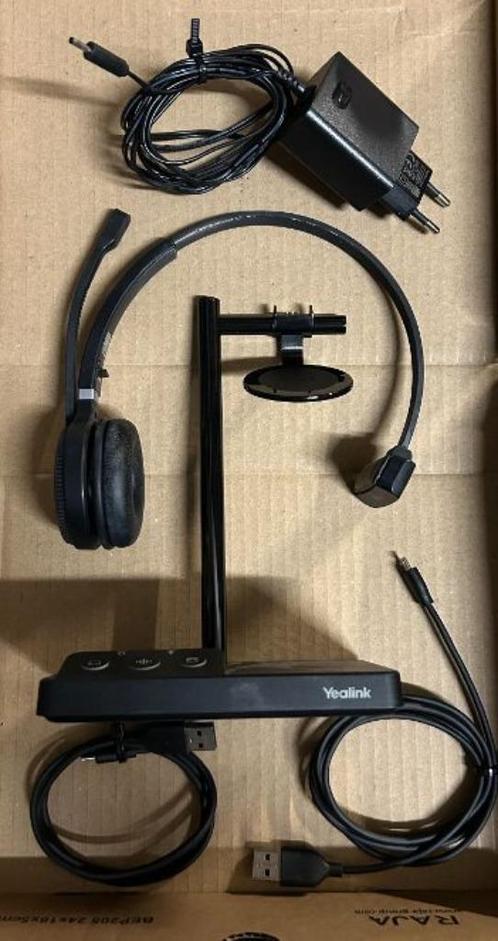 Yealink WH62 WHB620 MONO Headset USB GARANTIE en FACTUUR, Telecommunicatie, Vaste telefoons | Handsets en Draadloos, Refurbished
