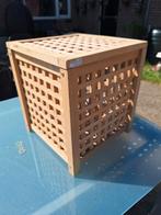 houten kratje / kistje, Huis en Inrichting, Woonaccessoires | Kisten, Ophalen, Minder dan 50 cm, Minder dan 50 cm, Zo goed als nieuw