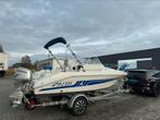 Atol 550 consoleboot 50pk honda inclusief trailer, Watersport en Boten, Ophalen, Gebruikt, 3 tot 6 meter, Buitenboordmotor