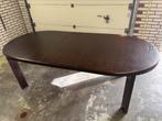 Eiken eettafel vintage jaren 70 uitschuifbaar, Huis en Inrichting, Tafels | Eettafels, Ophalen, Gebruikt