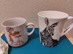 Twee prachtige bekers Holly Hobby en de Rode Kangaroe, Huis en Inrichting, Keuken | Servies, Verzenden, Overige typen, Zo goed als nieuw
