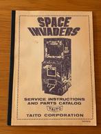 Taito Space invaders 1978 - 2x Instruction manual schematic, Verzamelen, Automaten | Overige, Ophalen of Verzenden, Gebruikt