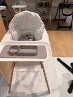 Stokke Clikk Kinderstoel incl. Placemat en Kussen NU €135, Kinderen en Baby's, Kinderstoelen, Ophalen, Zo goed als nieuw, Meegroeistoel