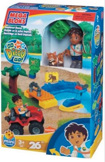 Megabloks Diego rainforest rescue Regenwoud Redding 3003 beschikbaar voor biedingen