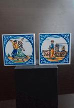 Oud spaanse tegeltjes  - set van twee, Antiek en Kunst, Ophalen of Verzenden