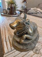Bronzen Nandi Koe - Decoratief Beeld zwaar, Ophalen of Verzenden