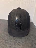 Zwart fluwelen choplin cap 54/66, Ophalen, Gebruikt, Dressuur, Cap