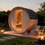 Luxe Barrelsauna - 230V - incl. Levering & Montage ️, Ophalen of Verzenden, Nieuw, Fins of Traditioneel, Complete sauna
