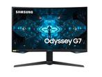 samsung gamingG7 27inch 2560×1440 Qled scherm. 1ms 4K ., Computers en Software, Monitoren, Gaming, HDMI, Samsung, In hoogte verstelbaar