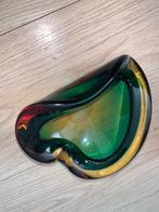Vintage murano glazen asbak / decoratie object, Antiek en Kunst, Ophalen of Verzenden