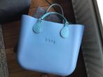 Moderne lichtblauwe tas, Sieraden, Tassen en Uiterlijk, Tassen | Damestassen, Ophalen of Verzenden, Zo goed als nieuw, Blauw, Shopper