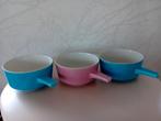 Vintage Villeroy en Boch Royco Soepkoppen pastel, Huis en Inrichting, Keuken | Servies, Ophalen of Verzenden, Overige stijlen
