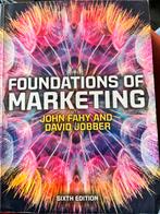 Foundations of Marketing - Fahy & Jobber, Ophalen of Verzenden, John Fahy & David Jobber, Zo goed als nieuw, WO