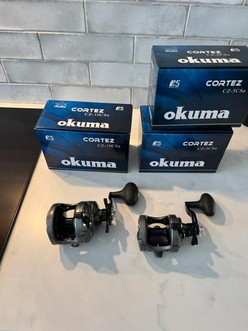 nieuwe okuma cortez cz-5csa en cz-10csa reels   rh beschikbaar voor biedingen