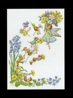 Elfen Kabouters Fairies with bluebells Primroses Molly Brett, Verzamelen, Ophalen of Verzenden, 1980 tot heden, Ongelopen, Kinderen