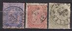 6Belgie 1894 Koning Leopold II, Ophalen of Verzenden, Gestempeld, Koningshuis