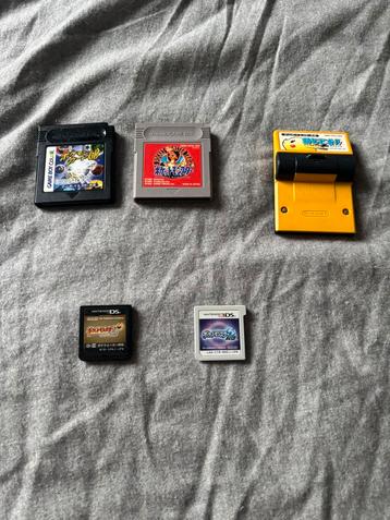 Diverse Pokemon Spellen beschikbaar voor biedingen