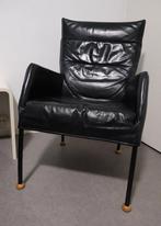 eetkamerstoel, model Montis Chaplin / Charly, Huis en Inrichting, Stoelen, Ophalen, Gebruikt, Zwart, Metaal