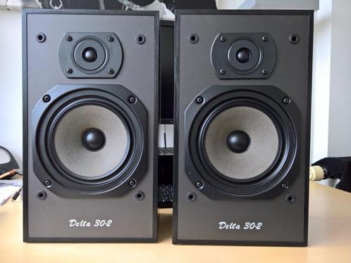 Wharfedale Delta 30.2 - 100W - in prima staat, Audio, Tv en Foto, Luidsprekers, Gebruikt, Front, Rear of Stereo speakers, 60 tot 120 watt