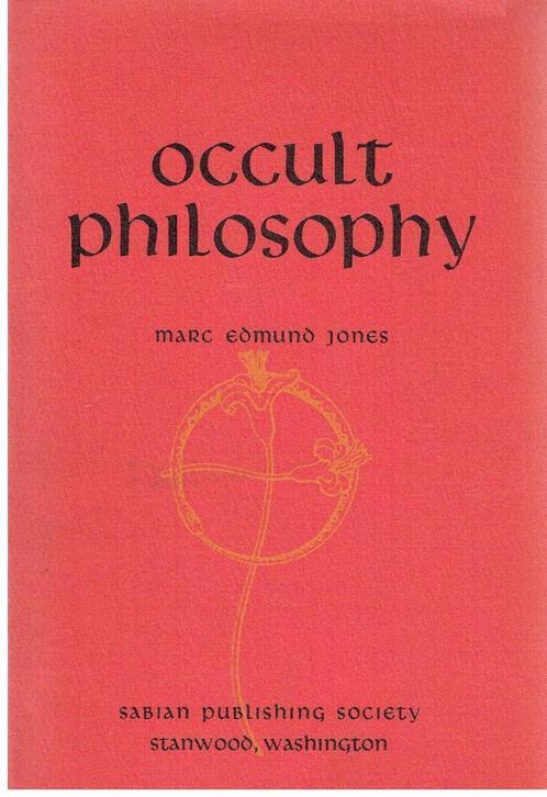 Marc Edmund Jones Occult philosophy, Boeken, Esoterie en Spiritualiteit, Zo goed als nieuw, Achtergrond en Informatie, Spiritualiteit algemeen