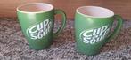 Beker Cup a Soup Margreet - 2 stuks, Huis en Inrichting, Keuken | Servies, Gebruikt, Keramiek, Ophalen of Verzenden, Overige stijlen