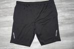 als nieuw zwarte sport broek (kort) mt XL, Zwart, Maat 56/58 (XL), Ophalen of Verzenden, Zo goed als nieuw