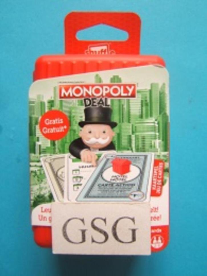 Monopoly deal nr. 10.02.01.014-10, Hobby en Vrije tijd, Gezelschapsspellen | Kaartspellen, Nieuw, Ophalen