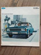 Ford 20M 20M/TS brochure 1967, Gelezen, Ford, Ophalen of Verzenden, Ford