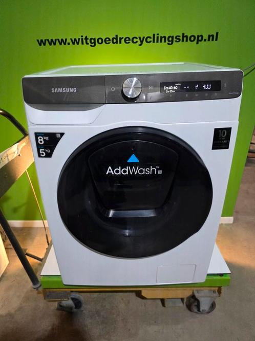SAMSUNG ADWASH WAS / DROOGCOMBINATIE AI ONDERSTEUNING, Witgoed en Apparatuur, Was-droogcombinaties, Zo goed als nieuw, 8 tot 10 kg