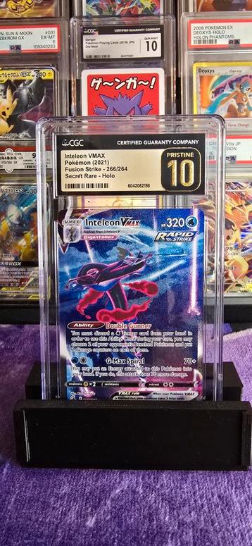 Inteleon VMAX 266/264 CGC 10 Pristine - Fusion Strike beschikbaar voor biedingen