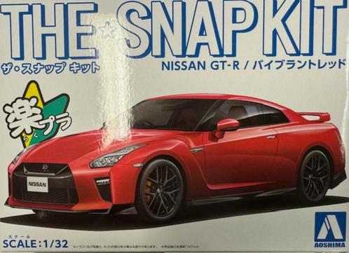 Coelianmodels, Aoshima, 05825, Nissan GT-R, 1/32, € 17,99, Hobby en Vrije tijd, Modelbouw | Auto's en Voertuigen, Nieuw, Auto