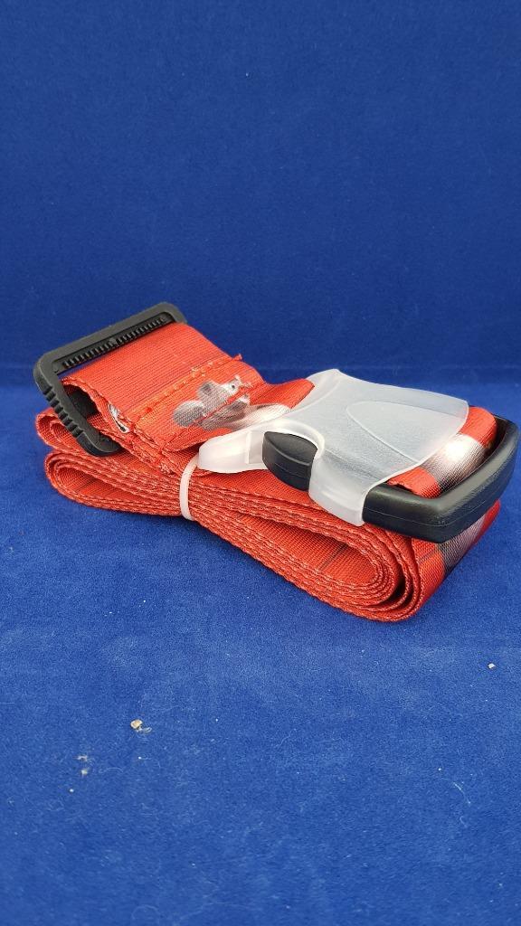 Bagageriem, kofferriem, kofferband Madagascar 3, nieuw. 6B2, Sieraden, Tassen en Uiterlijk, Koffers, Gebruikt, Overige materialen