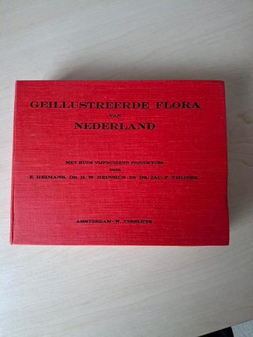 Vintage boek uit 1938 .De geïllustreerde flora van nederland beschikbaar voor biedingen