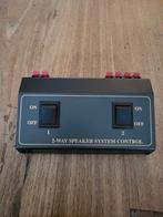 2-Weg Speaker Systeem Controle, Ophalen of Verzenden, Zo goed als nieuw