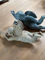 Decoratie engelen, lichtgewicht. Lengte 66-76 cm, Antiek en Kunst, Kunst | Beelden en Houtsnijwerken, Ophalen of Verzenden
