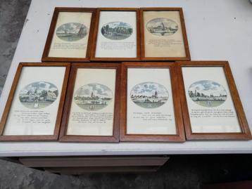 7 oude gravures van Anna Catharina Brouwer beschikbaar voor biedingen
