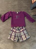 Burberry Setje - Shirt & Short, Ophalen of Verzenden, Zo goed als nieuw, Maat 98