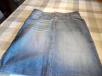 Stretch spijkerrok, Ophalen, Blauw, John Baner, Maat 42/44 (L)