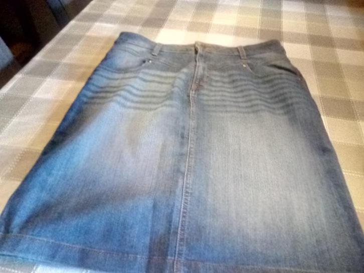 Stretch spijkerrok, Kleding | Dames, Rokken, Nieuw, Maat 42/44 (L), Blauw, Boven de knie, Ophalen