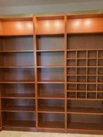 Billy boekenkasten kleur mahonie incl ged. verlichting, Huis en Inrichting, Kasten | Boekenkasten, Ophalen, Met plank(en), 200 cm of meer