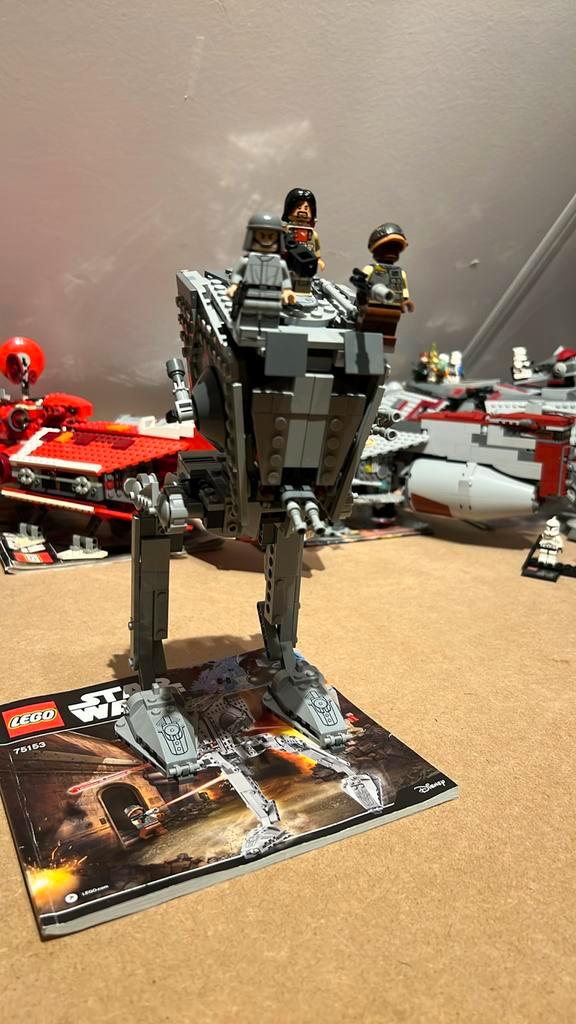 Lego 75154 Star Wars AT ST, Kinderen en Baby's, Speelgoed | Duplo en Lego, Zo goed als nieuw, Ophalen of Verzenden
