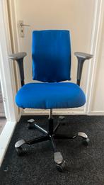 Bureaustiel HAG H05 Swingback, Blauw, Ophalen of Verzenden, Zo goed als nieuw, Bureaustoel